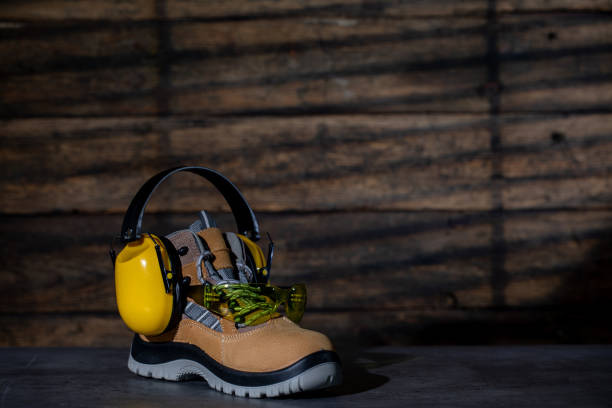 کفش ایمنی عایق برق خارجی محافظ مطمئن فعالیت فنی